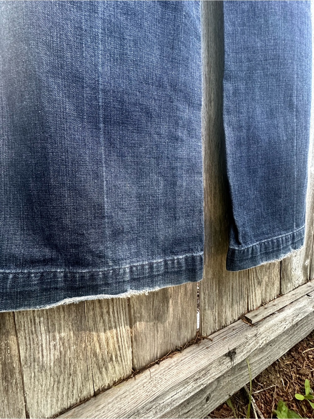 7 For All Mankind DOJO Wide Leg Made In The USA Vintage Y2K Denim Classic - Picture 13 of 16